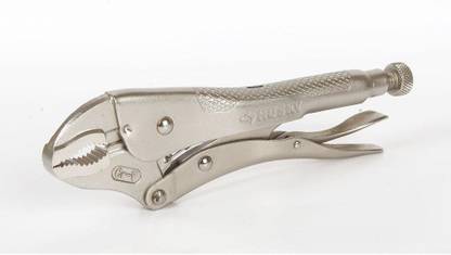 Tanya 10 in. Curved Jaw Locking Pliers Round Nose Plier