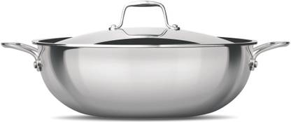 MILTON Kadhai 28 cm diameter with Lid 4.6 L capacity