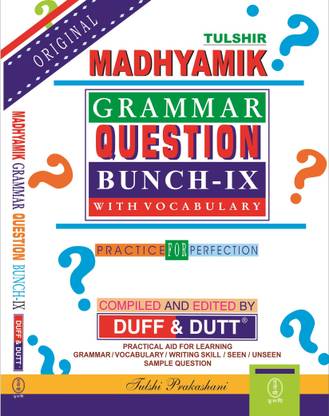 Madhyamik Grammar Question Bunch (Class - IX) With Vocabulary