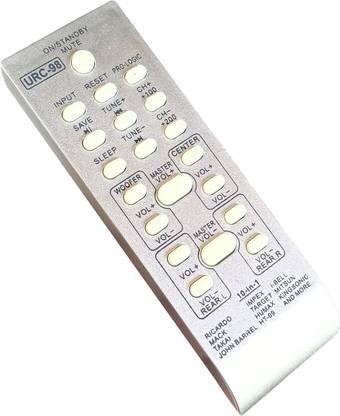 Axelleindia Compatible 10-in-1 Home Theater Remote (URC-98) For Ricardo, Mack, Takai, John Barrel, Impex, Target, Humax, HT-09, i-Bell, Mitsun, Kingsonic Home Theater Remote Controller