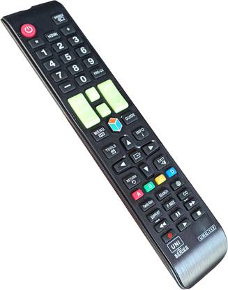 Axelleindia Compatible LED/LCD Florescent Keypad with Smart TV Key Remote For Samsung TV Remote Controller