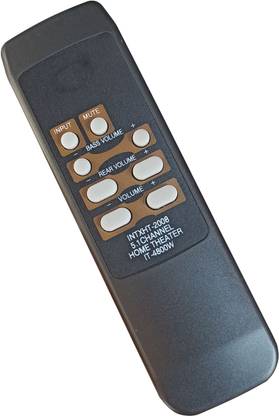 Axelleindia Compatible HT-2008,IT-4800W Home Theater Remote For INTEX Home Theater Remote Controller