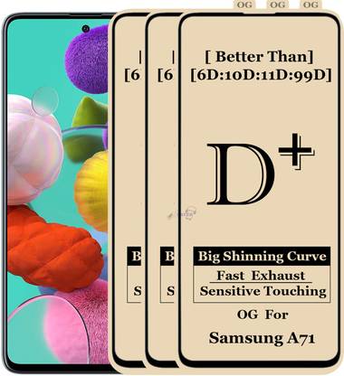 Xester Edge To Edge Tempered Glass for SAMSUNG A71