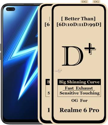 HQ Protection Edge To Edge Tempered Glass for REALME 6 PRO