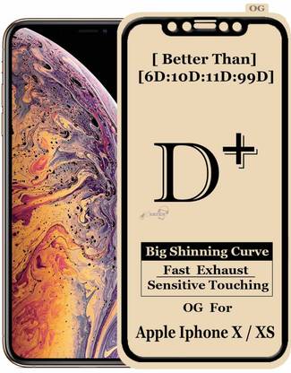 Gorilaorginal Edge To Edge Tempered Glass for Apple iPhone X