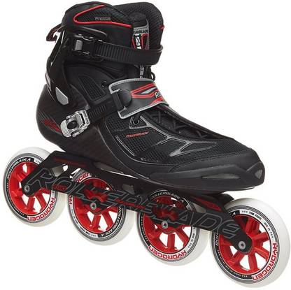 Rollerblade TEMPEST 110 C BLACK/RED Mando Size - 30 ( UK Size - 11 ) inline skating boot In-line Skates - Size 11 UK