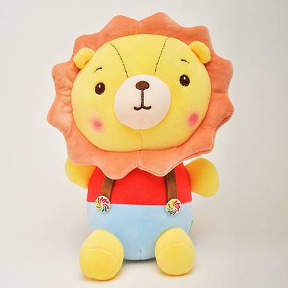 THE2358STORE Sitting on the lion Xiaoqi plush  - 260 mm
