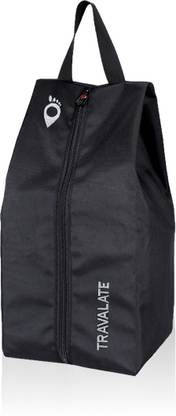 Travalate Black Travel Shoe Bag Travel Organizer Multi-Purpose Portable Foldable Shoe Organizer Bag