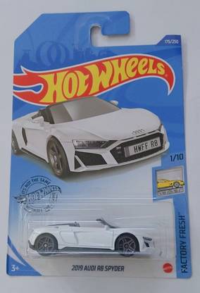 HOT WHEELS 2019 AUDI R8 SRYDER [WHITE]