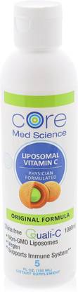 IV for Life Core Med Science Liposomal Vitamin C Original Formula Quali-C Veg 1000 mg 5 FL OZ