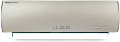 Lloyd 1.5 Ton 5 Star Split Inverter Smart AC with Wi-fi Connect  - White, Grey
