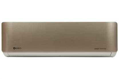 KORYO 1 Ton 3 Star Split Inverter AC  - Gold, White