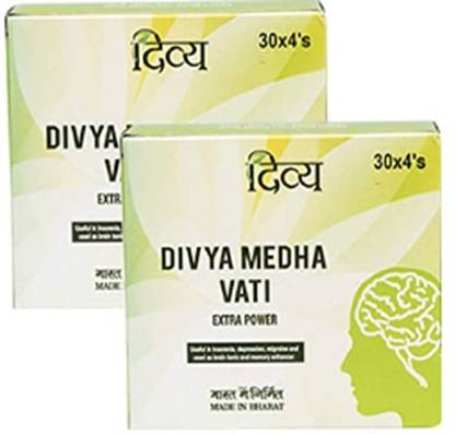 DIVYA PHARMACY Medha Vati Extra Power - (Pack 2)