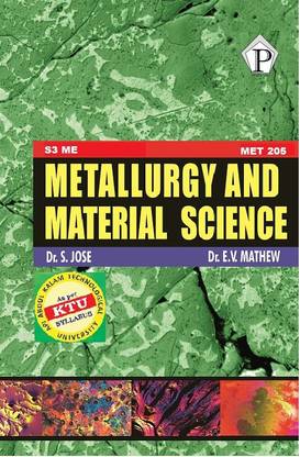 Metallurgy and Material Science MET 205 KTU
