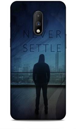 Make My Collection Back Cover for Oneplus 7 (Never Settle)