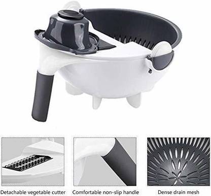 VYOMAN Wet Basket Vegetable Cutter Vegetable & Fruit Chopper