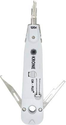Blazon Tools PD3141B Krone Tool Smooth Io punchdown tool impact punchdown tool Network Cable MINI Impact Punch Down tool for KRONE AMP modules with inbuilt Hook and Spudger tools Crimping tool Network crimper wire stripper Manual Crimper