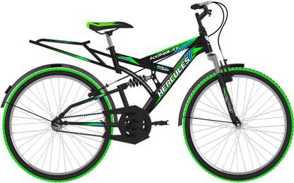 HERCULES Dual Shocker 26T Road Racing Bike Men Women Bicycle 26 T (inch) Road Cycle