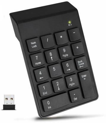 coolcold Numpad 101 ( NOTE :- NOTE: This number pad system. Function keys do not work, while number keys part works fine..) Wireless Number Pad