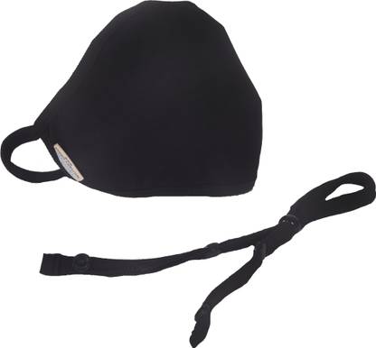 Advind Healthcare Smog Guard N99 Mask Without Valve (Medium, Black) For Men and Women SGN99VM Reusable, Washable Cloth Mask With Melt Blown Fabric Layer