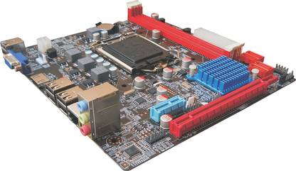 Consistent H-61 MOTHERBOARD LGA 1156Socket ATX Intel H61 Chipset DDR3 Motherboard for Desktop