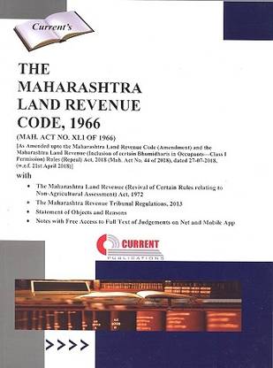 Maharashtra Land Revenue Code, 1966 [English]