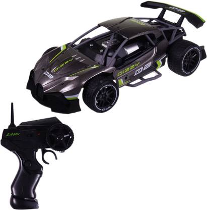 WISHKEY Remote Control High Speed Stylish Metal Racing Car with Modern Design,RC Vehicle Toy for Kids(Grey)