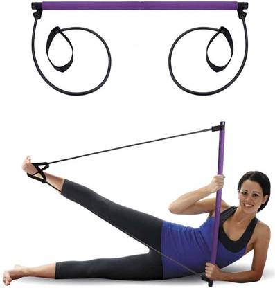 ARMOUR Resistance Toning Bar Portable Pilates Studio for Home Gym Exercise Resistance Tube