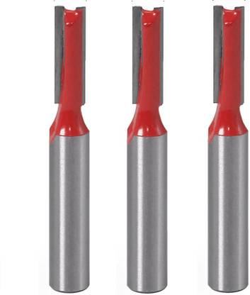 LIEUTENANT 9502 (6MM-Cut) Straight Router Bits Double Blade Wood Working Rotary Bit Set