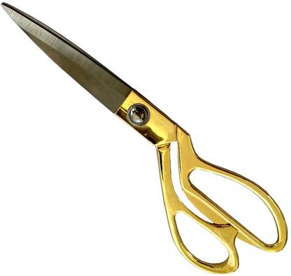 FAAS Golden Sharp Left Handed & Right Handed Premium Stainless Steel Colth Scissor for Tailoring/Sewing Scissors