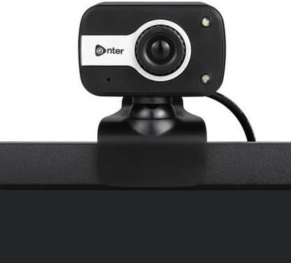 Enter Sharper image web camera 16 HD Webcam with Built-In Microphone USB Connectivity