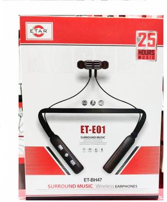 ETAR ET BH 47 BLUETOOTH HEADPHONE PACK OF 1 Bluetooth