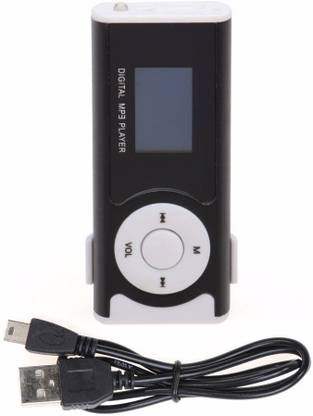 DVH IPOD MP3 Player Digital Sound Mini Size Portable music player Easy to care pocket Clip Stylish Mini Mp3 Player Free Data Cable and Earphone TF/SD Card Support for Jogging, Running, Gym In Built Equalizer Function 64 GB MP4 Player