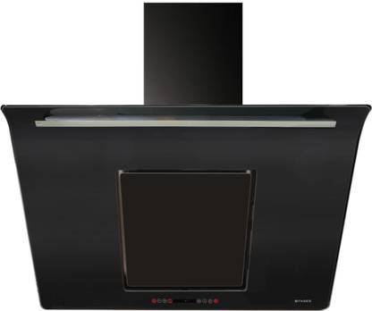 FABER Hood Curvy Plus BK TC LTW 60 (110.0393.697) Wall Mounted Black 1000 CMH Chimney