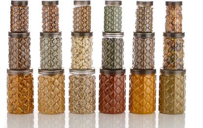 Serenity Plastic Grocery Container  - 350 ml, 650 ml, 1200 ml