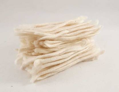 Anand veda Lambi batti / Cotton wicks / Diya batti / Rui batti pack of 100 pcs Cotton Wick
