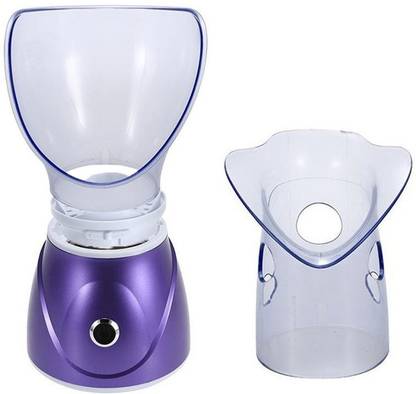 DARK EDGE Facial Steamer Professional Sinus Steam Inhaler Face Skin Moisturizer Facial Mask Sauna Spa Steamers with Aromatherapy Diffuser Humidifier Function Mini Facial Steamer