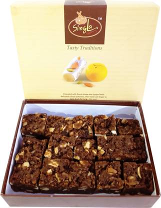 Singla Dodha Burfi Sweets 400g Box