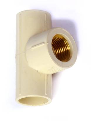 Supreme CPVC RED FTH TEE 3/4" X 1/2" (BR) SD 20 mm Plumbing Pipe