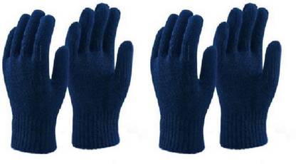 NEW INDIA FIRE TECH NCC.BL2 Super Soft Reusable Rewashable 100% Pure Cotton Hand Gloves to Protect hands from Fine Dust, mud, or getting dirty while outdoors. Free Size Polyester  Safety Gloves