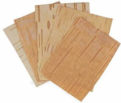 Devi Herbs Bhoj Pattar, Original Bhoj Patra for Yantra and Mantra Writing (4 x 5) 10pcs