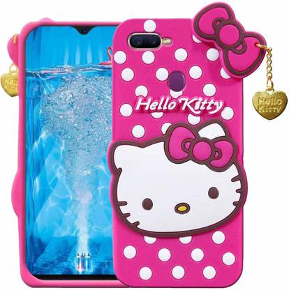 Futuristic Today Back Cover for Oppo A5s/ Oppo A12 Original Hello Kitty Back Case Cover