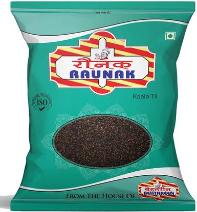 Raunak Black Sesame Seeds (Kaale Til), 500 g Sesame Seeds