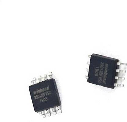 zconnect W25Q128FVSG Serial Flash Memory 128M-bit / 16M-byte SMT SPI (Pack of 5) Electronic Components Electronic Hobby Kit