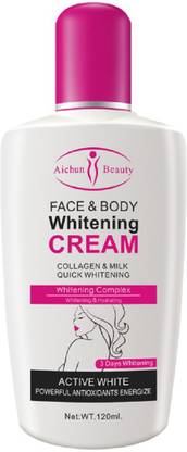 Aichun Beauty Quick 3 days Face &Body Whitening Cream (120 ml)