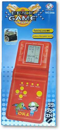 GTOYS 999 BRICK BRAIN TEASERS GAME Handheld Gaming Console