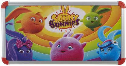 NHR Sunny bunny Multipurpose Bed Table study table activity table with Foldable Legs Metal Study Table