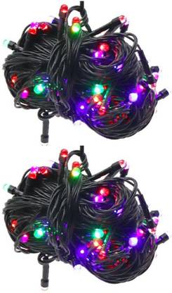 YASHVI 150 LEDs 40.01 m Multicolor Flickering Bulb Rice Lights