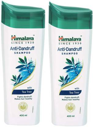 HIMALAYA Herbals Anti-Dandruff Shampoo Removers Dandruff Soothes Scalp 400ml Each