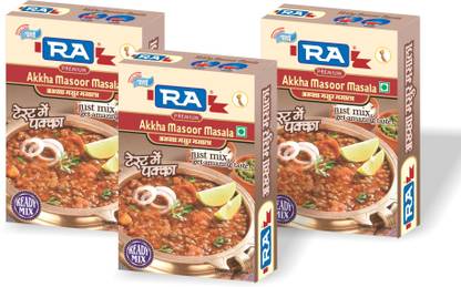 RA MASALE RA Akkha Masoor Masala 50g X 2 (Pack of 2)